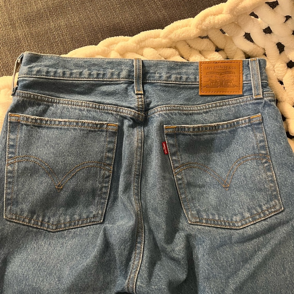 levis wedgie straight jeans blue size 29